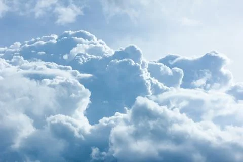 Dramatic sky with stormy clouds Stock Photos