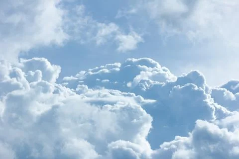 Dramatic sky with stormy clouds Stock Photos