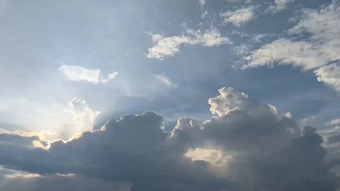 Dramatic Sky Sun Rays 스톡 동영상 320093837