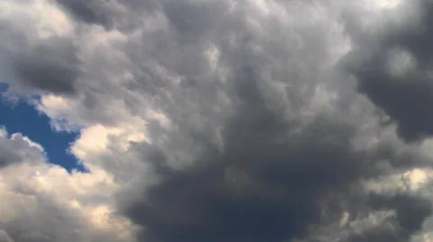 Dramatic sky time lapse Stock Footage 25789706