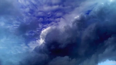 Dramatic Sky Time-Lapse Stock Footage 86291852