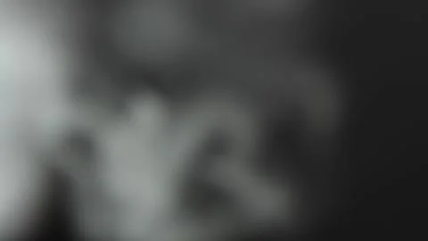 Dramatic smoke cloud blowing from right Stock Footage 159669927