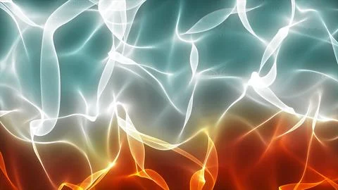 Dramatic smoke or fog effect for spooky animation background. Futuristic sm.. Stock Illustration