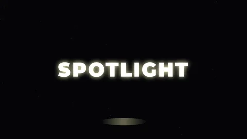 Dramatic spotlight illumination on a deep black stage backdrop | Focus and .. Stock Footage 337502895