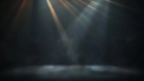 Dramatic Stage Lights Motion Graphic Loop Stock Footage 335619858