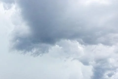 Dramatic Storm Clouds And Coastal Weather Landscape 写真素材