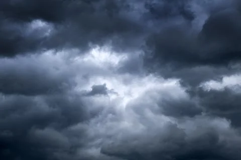 Dramatic Storm Clouds Background Stock Photos