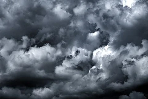 Dramatic Storm Clouds Background Foto stock