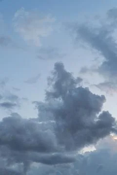 Dramatic storm clouds for the background. Photos
