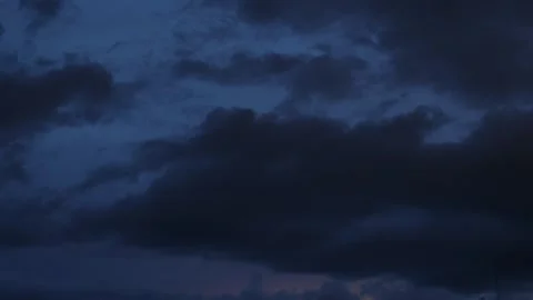 Dramatic Storm Clouds Dark Glowing Center Abstract Sky Stockbeeldmateriaal 337925898
