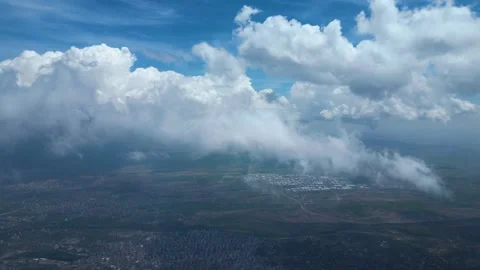 Dramatic Storm Clouds Opening to Blue Sky Timelapse Stock-Footage 334663801