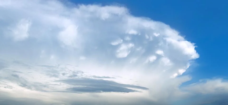 Dramatic storm clouds Stock Photos