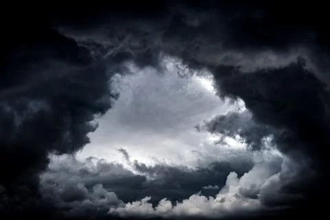 Dramatic Storm Clouds Stock Photos