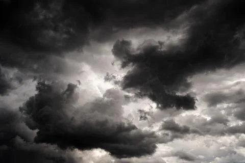 Dramatic Storm Clouds Stock Photos