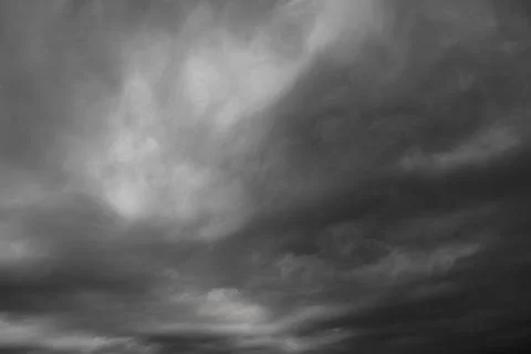Dramatic Storm Clouds Foto stock