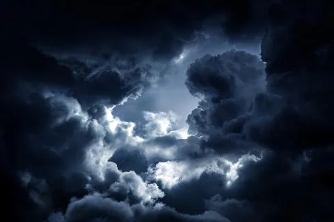Dramatic Storm Clouds Stock Photos