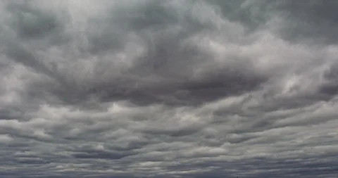 Dramatic Storm Clouds, Time-Lapse Video stock 129973937
