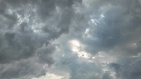 Dramatic Storm Clouds Time Lapse   Turbulence 스톡 동영상 264813085