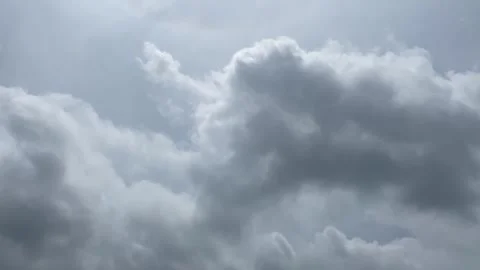 Dramatic Storm Clouds Time-Lapse in the Sky Stock Footage 300939918