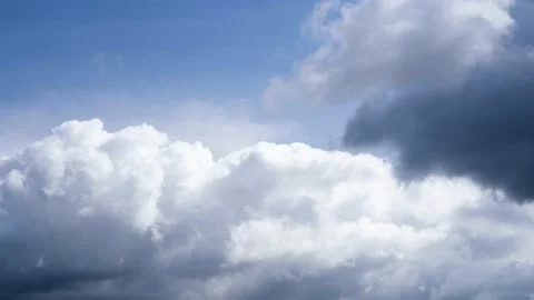 Dramatic stormy clouds during a summer day. Stock Footage 130512701