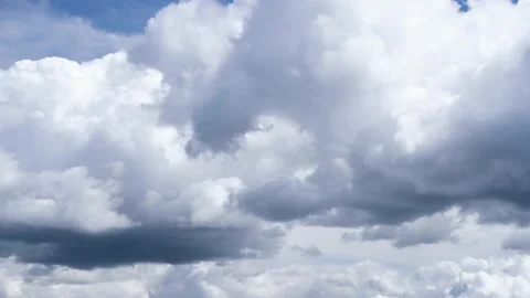 Dramatic stormy clouds during a summer day. Stock Footage 130557542