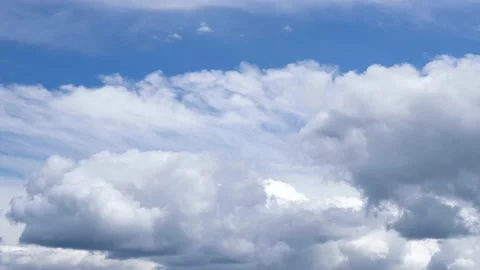 Dramatic stormy clouds during a summer day. Stock Footage 130557918