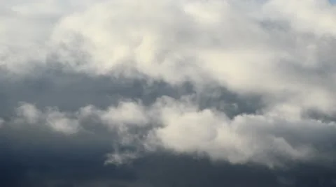 Dramatic Stormy Clouds Stock Footage 17339538
