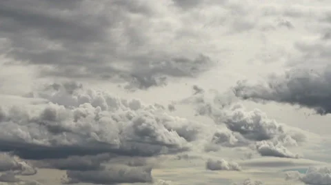 Dramatic Stormy Clouds Time Lapse Stock Footage 29670243