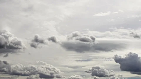 Dramatic Stormy Clouds Time Lapse Stock Footage 29671472