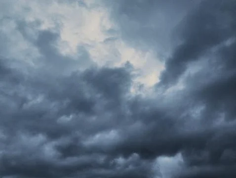 Dramatic stormy cloudscape Stock Photos