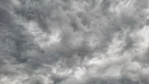 Dramatic Stormy Sky with Dark Clouds Background Stock-Fotos