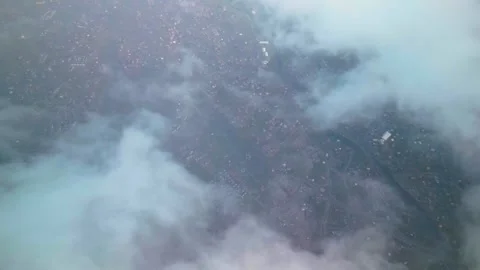 Dramatic Stormy Sky From High Altitude 스톡 동영상 333338300