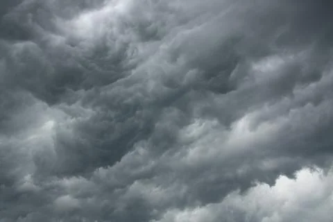 Dramatic stormy sky Stock Photos