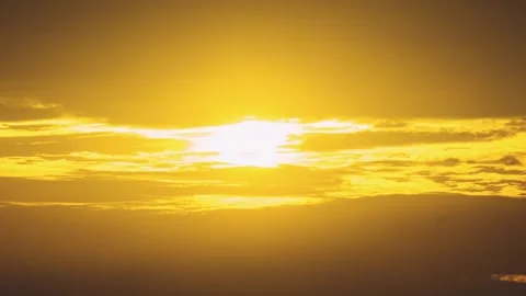 Dramatic Sunrise Behind Keelung Islet Viewed from Waimushan Coast in Taiwan. Stock Footage 314129831