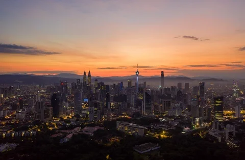 Dramatic sunrise Stock Footage 121865358