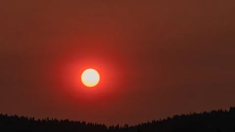 Dramatic Sunrise Landscape. Stock Photos