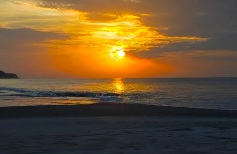 Dramatic sunrise Stock Photos