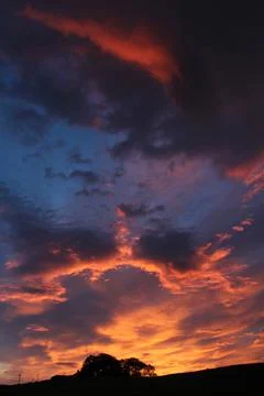 Dramatic Sunrise Stock Photos