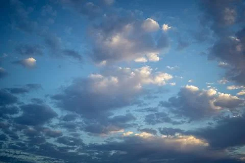 Dramatic sunrise sky with vibrant cloud cover over rural Andalusian country.. Stock Photos