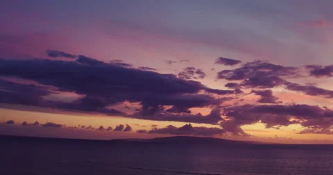 Dramatic Sunset Aerial View Stock Footage 56882988