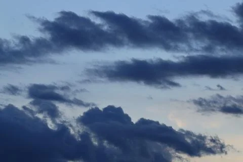 Dramatic sunset and sunrise sky. Foto stock