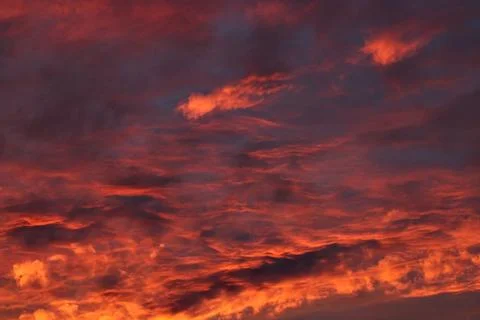 Dramatic sunset and sunrise sky. Foto stock