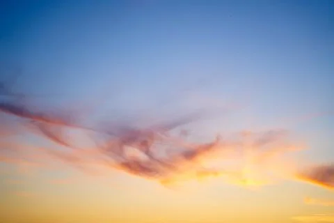 Dramatic sunset and sunrise sky. Stock Photos