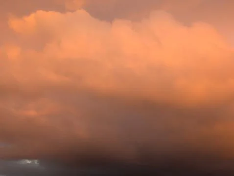 Dramatic Sunset Clouds Stock Photos