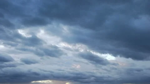 Dramatic sunset cloudscape 스톡 동영상 8690410