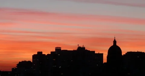 Dramatic sunset Vídeo Stock 110915470