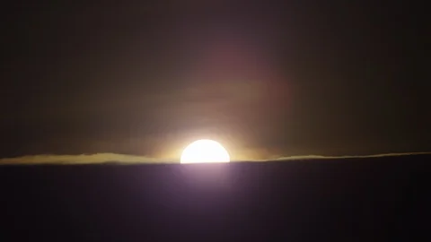 Dramatic Sunset Stock Footage 116827672