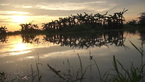 Dramatic sunset Stock Footage 330210390