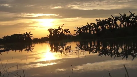 Dramatic sunset Stock Footage 330210565