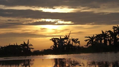 Dramatic sunset Stock Footage 330210597